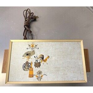 VTG - Mid Century - Cornwall Electric Food Warmer / Decorative / Works Well
